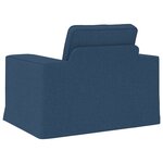 vidaXL Canapé Bleu 103 x 80 x 82 cm tissu