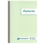 Manifold Factures 210 x 148 mm avec TVA 50 feuillets Dupli EXACOMPTA