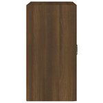 vidaXL Armoire murale Chêne marron 60x31x60 cm Bois d'ingénierie