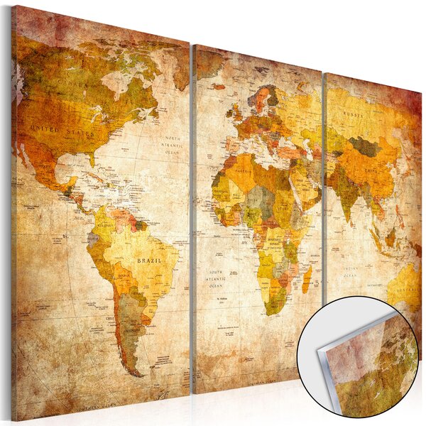 Tableau sur verre acrylique - antique journeys [glass] l x h en cm 90x60