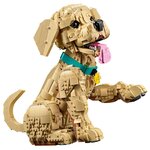LEGO Icons 11384 Le chiot Golden Retriever articulé pour adultes