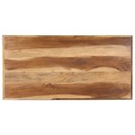 vidaXL Table de salle à manger 120x60x75 cm Bois avec finition miel