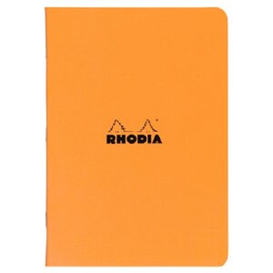 Cahier Piqué Orange - A4 21x29,7 - Ligné - 96 pages
