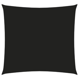 vidaXL Voile de parasol tissu oxford carré 2 5x2 5 m noir