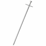 vidaXL Piquets de tente 24 Pièces 23 cm Ø6 mm acier galvanisé