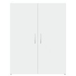 vidaXL Armoire de classement blanc 60x32x77 5 cm bois d'ingénierie