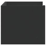 vidaXL Étagère murale noir 70 5x35x30 5 cm bois d'ingénierie