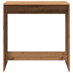 vidaXL Table de bar chêne artisanal 102x50x103 5 cm bois d'ingénierie