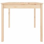 vidaXL Table de jardin 82 5x82 5x76 cm bois massif de pin