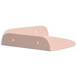 vidaXL Étagère flottante avec étagère 2 Pièces Rose 15 x 15 x 2 cm
