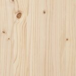 vidaXL Composteur 63 5x63 5x77 5 cm Bois massif de pin
