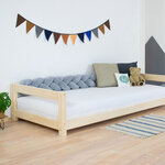 Lit enfant KIDDY 120 x 180 bois naturel