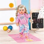 Zapf Creation 833445 - BABY born Kindergarten Tenue de sport pour les poupées de 36cm