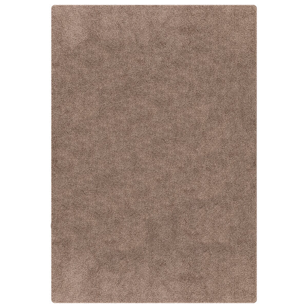 Tapis Shaggy avec support en latex Marron 80x150 cm