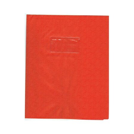 Protège-cahier Grain Losange 18/100ème 17x22 orange CALLIGRAPHE