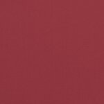 vidaXL Coussin de palette rouge bordeaux 120x40x12 cm tissu