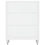 vidaXL Bibliothèque blanc 69 5x32 5x90 cm bois d'ingénierie