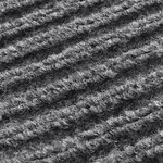 vidaXL Tapis d'entrée gris 120 x 180 cm PVC