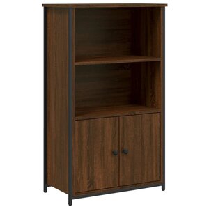 vidaXL Buffet haut chêne marron 62x32x103 5 cm bois d'ingénierie