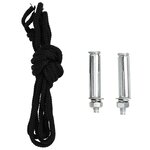 vidaXL Auvent latéral de balcon 122x250 cm Crème