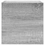 vidaXL Ensemble de meubles TV 3 Pièces Sonoma gris Bois d'ingénierie