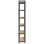 vidaXL Bibliothèque chêne artisanal 80 x 30 x 188 cm Bois d'ingénierie