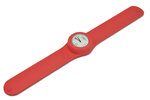 Montre classic bracelet corail et cadran blanc