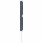 vidaXL Tête de Lit LED Argyle Gris foncé 80 cm Velours
