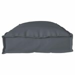 vidaXL Set de coussins de palette 2 Pièces Anthracite 100 x 40 x 8 cm