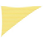 vidaXL Voile d'ombre 3 x 4 x 5 m 100   polyester Oxford Triangulaire