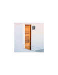 THIRARD - Plaque de signalisation TER  marquage blanc sur fond noir  panneau ABS à visser  56x120mm