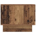 vidaXL Table basse Bois ancien 49 x 50 x 40 cm Bois d'ingénierie