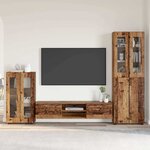 vidaXL Ensemble meuble TV FLORIN Bois ancien Bois d'ingénierie