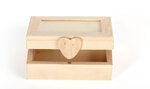 Boîte en bois aimantée Coeur 11 5x5cm
