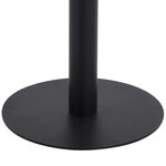 vidaXL Table de bistro marron clair 60x60 cm MDF