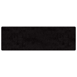 vidaXL Tapis Couloir Noir 50 x 250 cm