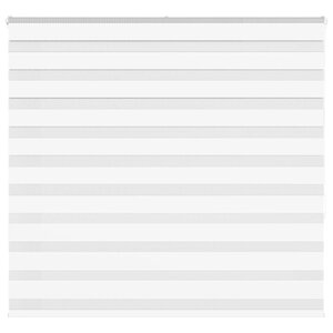 vidaXL Store zèbre blanc 155x150 cm largeur du tissu 150 9cm polyester