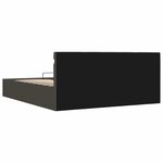 vidaXL Cadre de lit à rangement hydraulique sans matelas 180x200 cm