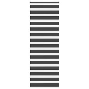 vidaXL Store zèbre noir 75x200 cm largeur du tissu 70 9 cm polyester