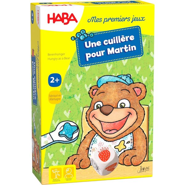 Haba 300171 - Mes premiers jeux – Une cuillère pour Martin - Jeu de société enfant