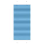 vidaXL Store plissé bleu 60x150 cm largeur du tissu 59 4 cm polyester