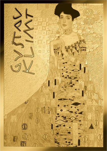 Monnaie ADELE BLOCH BAUER Gustav Klimt 1/1000 Oz Or 3000 Francs Chad