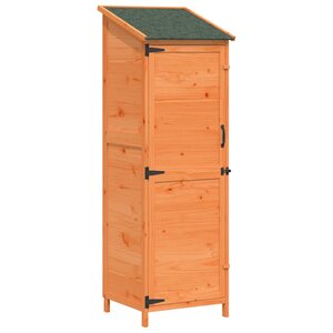 vidaXL Abri de jardin Marron 59 5 x 56 x 176 5 cm Bois de Sapin Massif