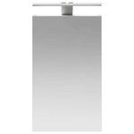 vidaXL Armoire Miroir de Salle de Bain Blanc 30 x 10 5 x 50 cm