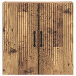 vidaXL Armoire Murale 59 x 31 x 60 cm Bois d'ingénierie Bois ancien