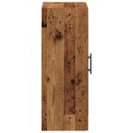 vidaXL Armoire murale vieux bois 69 5x34x90 cm