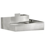 vidaXL Pots & Jardinières Acier inoxydable Moyen Jardinières