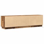 vidaXL Meuble TV Bois Ancien 180 x 38 x 49 cm Bois d'ingénierie