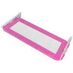 vidaXL Barrière de lit pour enfants 102x42 cm Rose