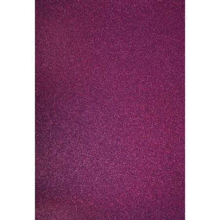 Papier cartonné pailleté A4 Rouge lilas